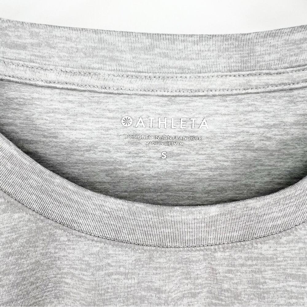 Athleta Uptempo Long Sleeve Tunic Pullover S Grey‎ - Picture 6 of 8